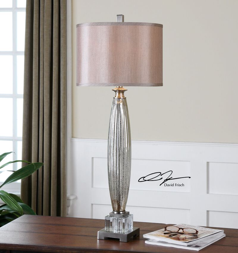 Uttermost Loredo Mercury Glass Table Lamp